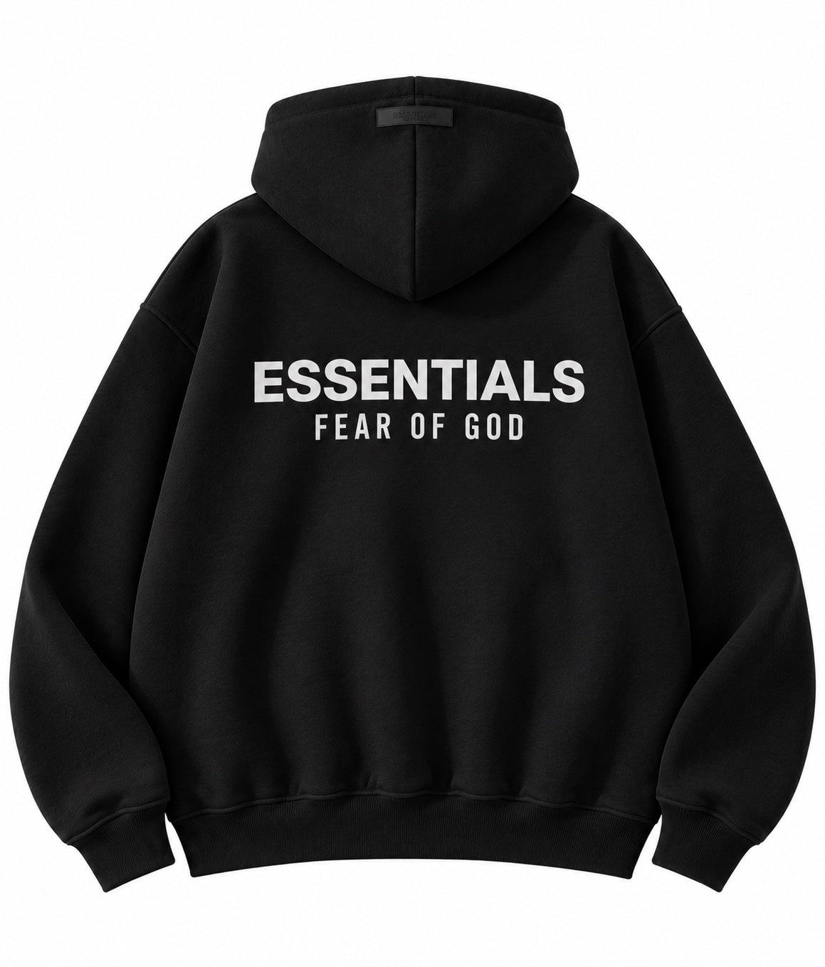 Essentials Hoodie - Black back