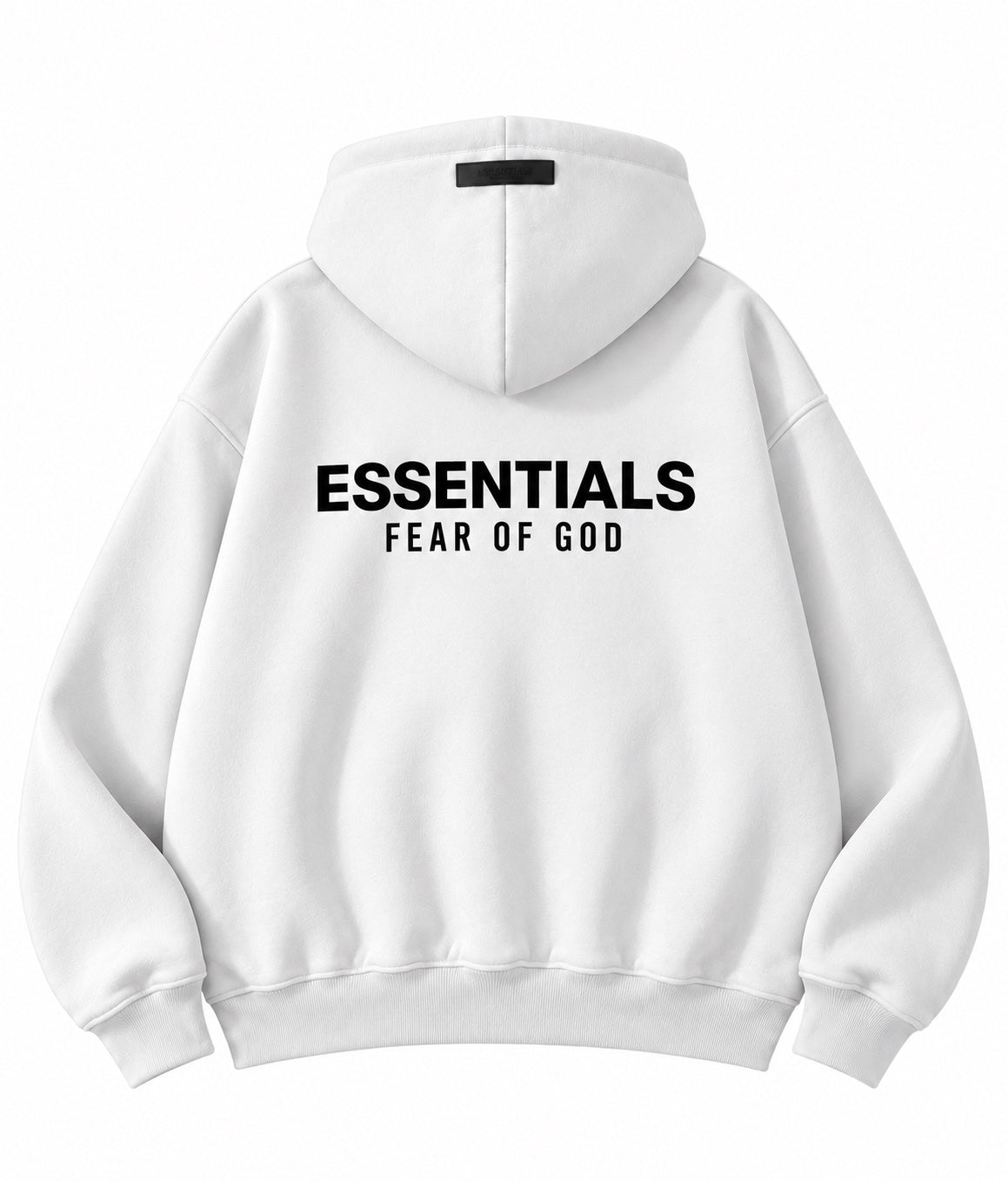 Essentials Hoodie - White back