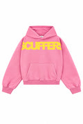 Scuffers Hoodie Pink front view