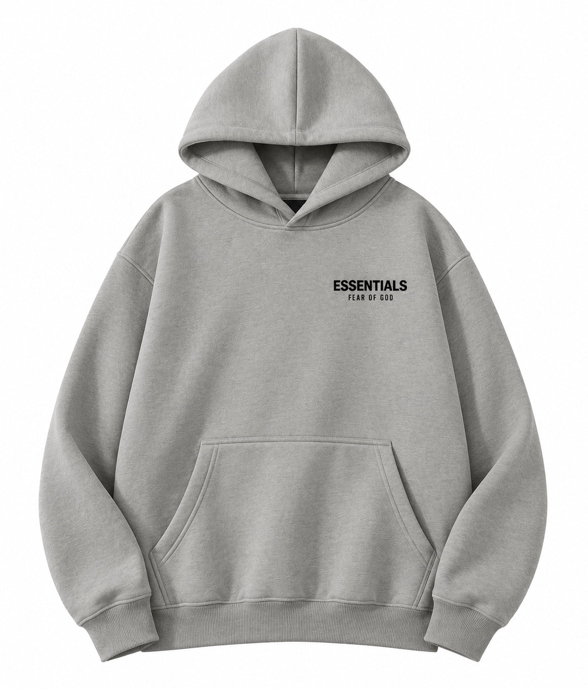 Essentials Hoodie - Grey front