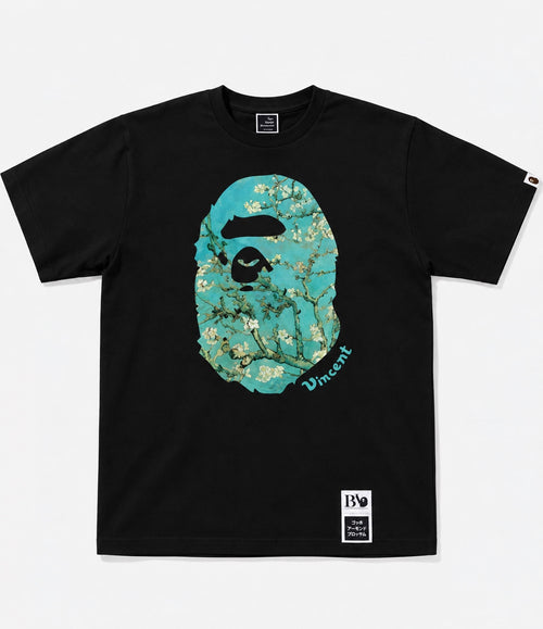 Black BAPE x Van Gogh T-Shirt