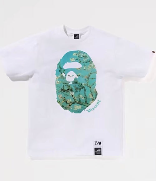 White BAPE x Van Gogh T-Shirt