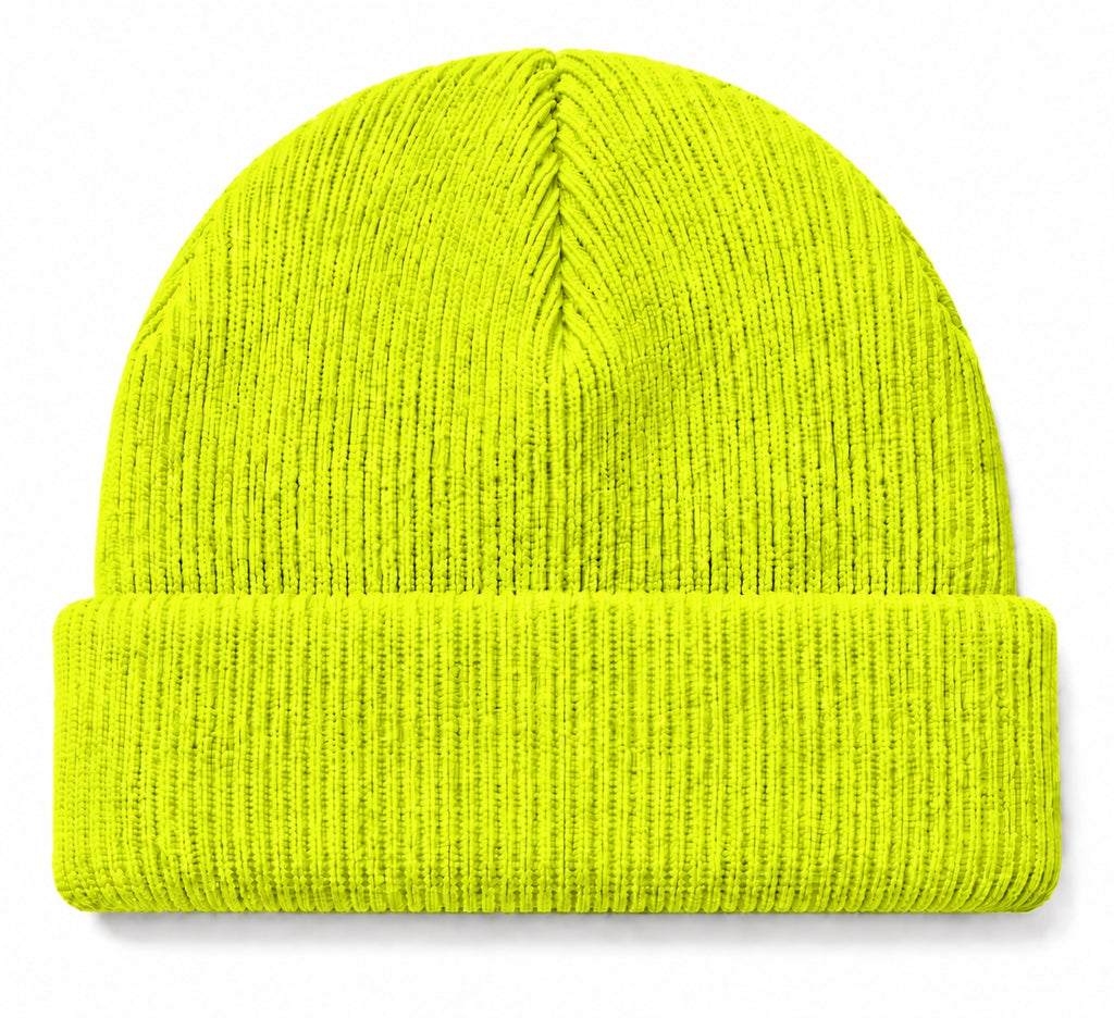 Basic Beanie - Neon Yellow