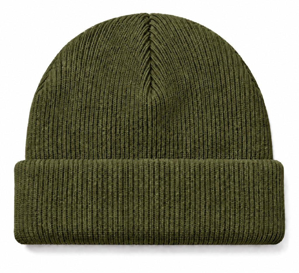 Basic Beanie - Olive Green