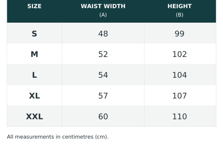 Brown Sweats size guide