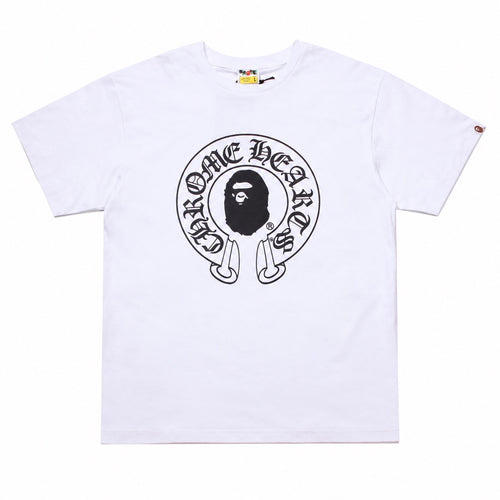 Chrome Hearts Bape T-Shirt | White | Front