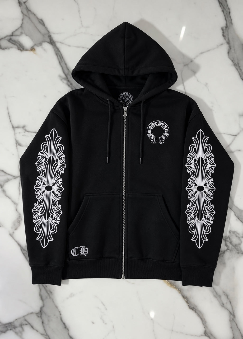 Chrome Hearts Zip-Up - Black product