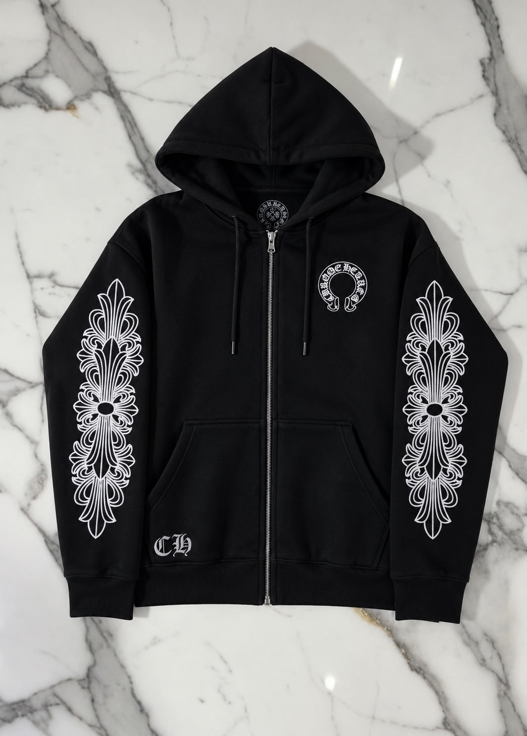 Chrome Hearts Zip-Up - Black product