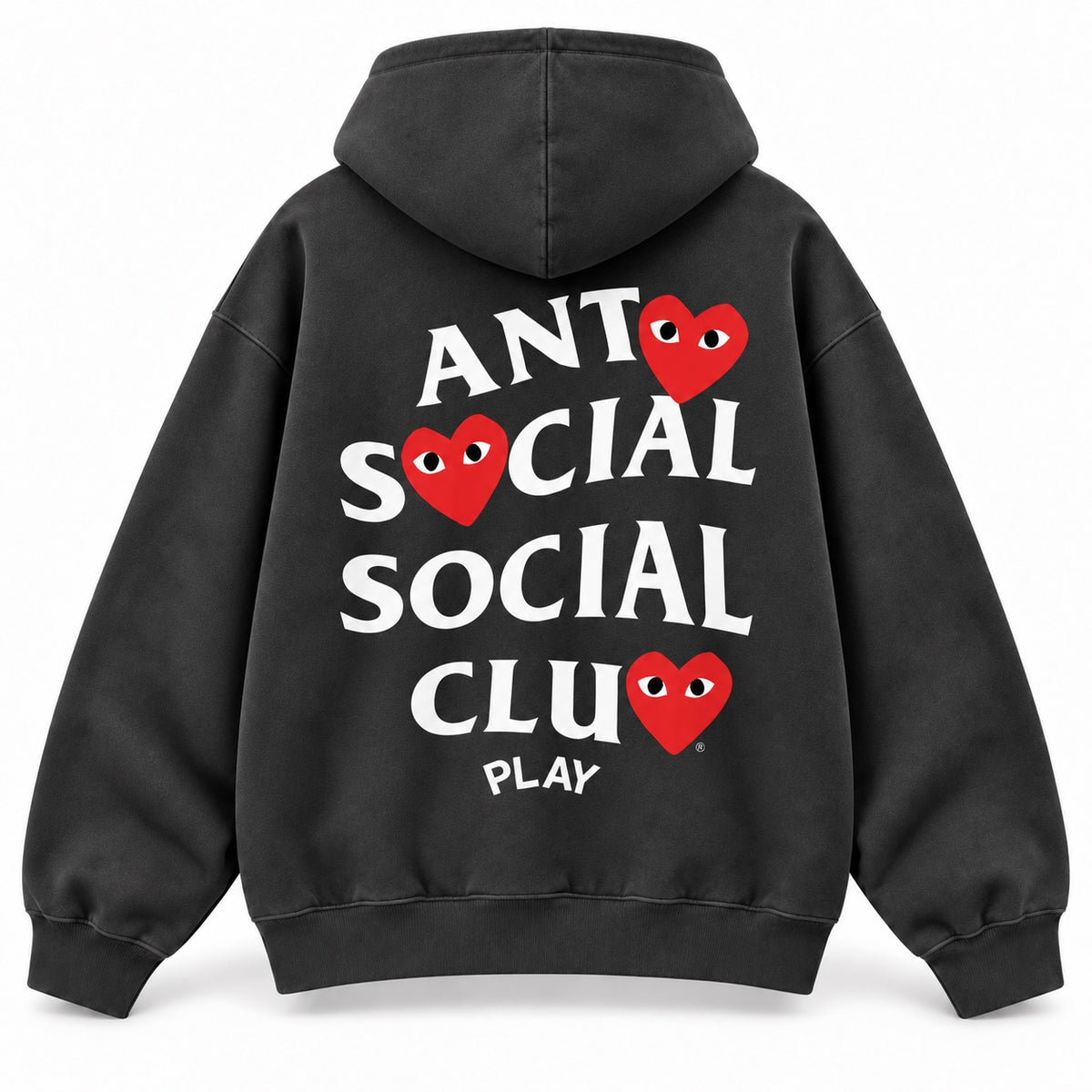 Comme Des Garçon | Charcoal / washed black | Back