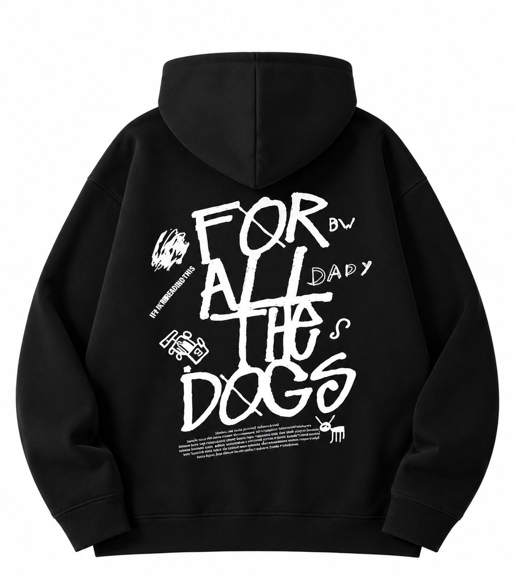 Drake Hoodie black back