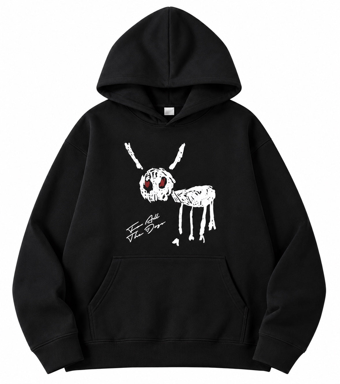 Drake Hoodie black front