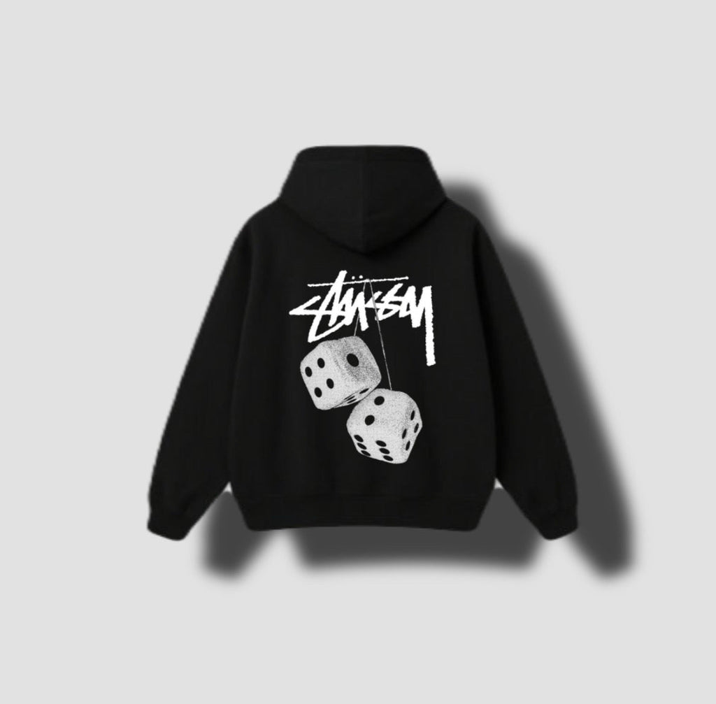 Stussy Hoodie - black back