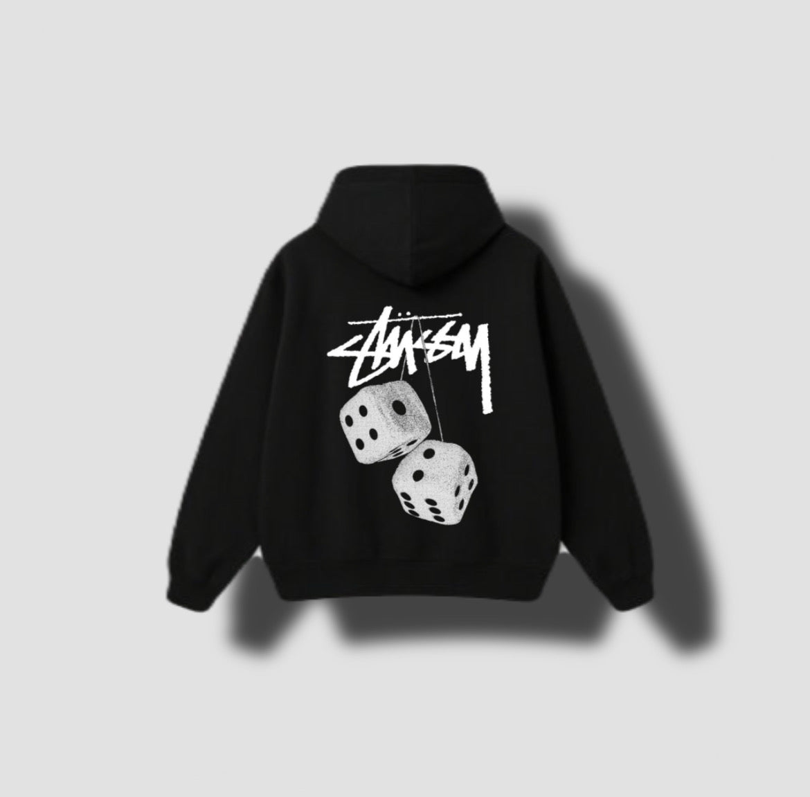 Stussy Hoodie - black back