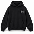 STÜSSY HOODIE | Black | Front