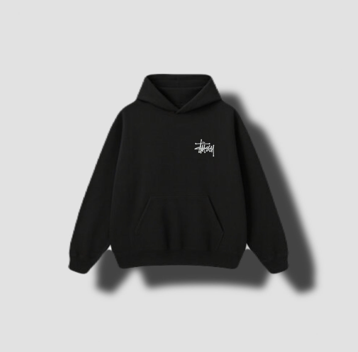 Stussy Hoodie - black front
