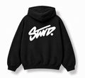 STWD. Hoodie - Black - back print